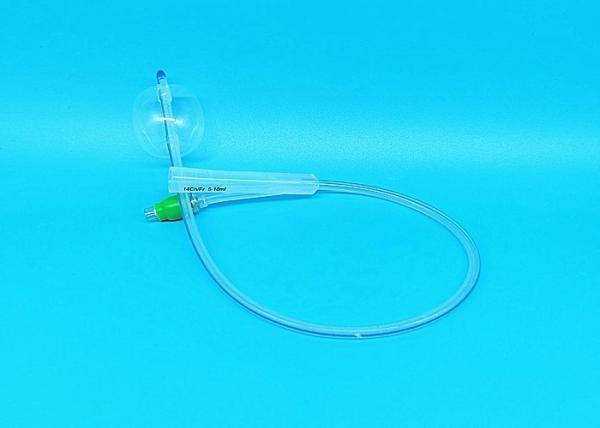 Silicone Material 2 Way Foley Catheter 18 Fr Environmental Friendly Lycome