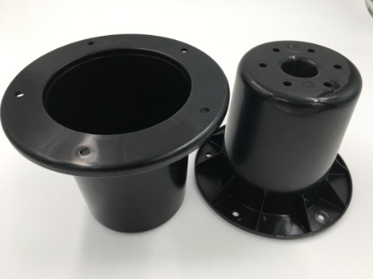 H13 Complex Plastic Cover Mould Black Santoprene XFMR Indoor Stain Relief