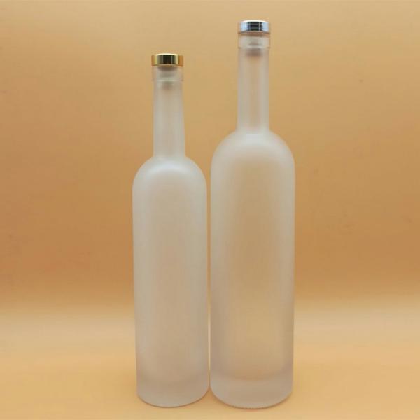 Electronical Custom Vodka Highly OEM/ODM 750ml Whisky Glass Bottle with Screw Cap
