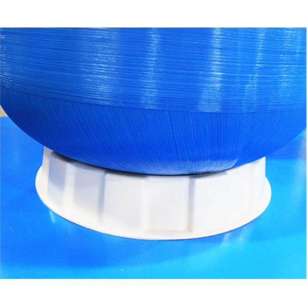 1.5 / 2 Inch Port HDPE Sand Filter Tank With 3 Way Valve 1300mm Height