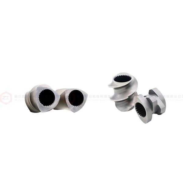 Wear Resistant Parallel PE Pipe Extruder Pelletizer Screw Elements For Petrochemical Factory