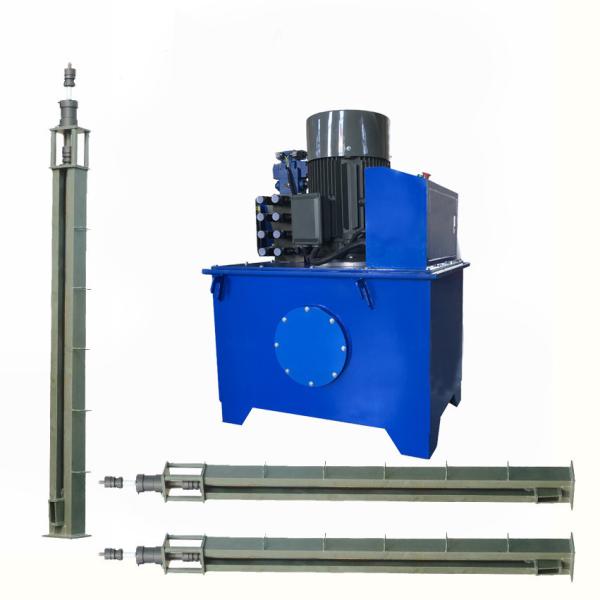 Wincoo Tank Hydraulic Jack Chuck Type Total Height 3460 mm Stocked for Vietnam Project