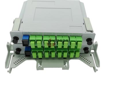 PC ABS Gray Fiber Optic Splitter Box IP65 Pole Mounted With 16 SC Connectors