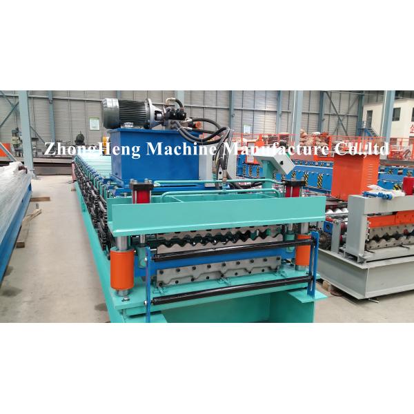 CNC Steel Roofing Sheet Roll Forming Machine For PPGI 0.3mm-0.8mm , Roll Former