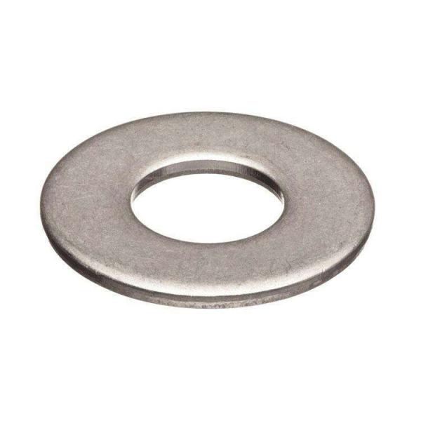 Electrogalvanizing Flat Metal Washers Carbon Steel Yellow / White Zinc Plated M3 - M56
