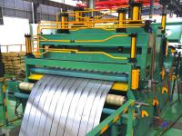 Máquina que raja de la bobina de acero hidráulica, cortadora de la bobina del metal de 0.2-0.8m m