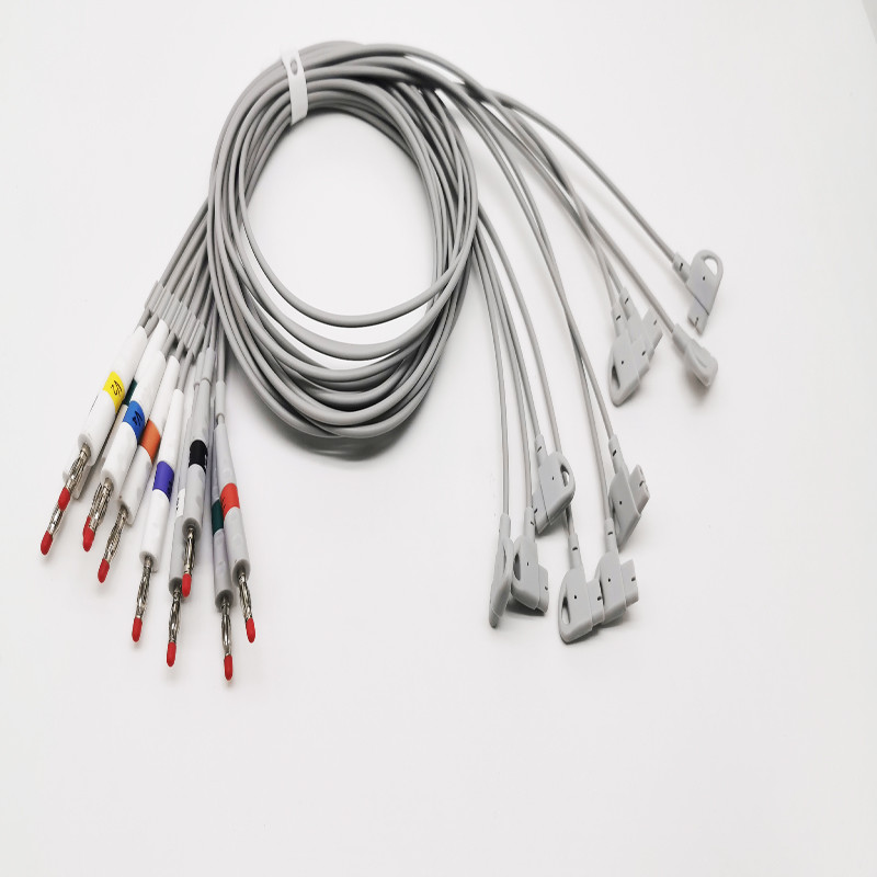 Кабель 989803151671 терпеливого монитора ECG HP TC30 TC50 10lead