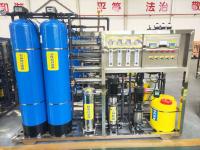 Équipement de purification de l'eau par osmose inverse à double étage de 1 tonne/heure