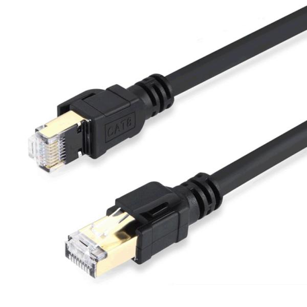PVC гибкости кабеля 26AWG сети категории 8 20m 40G 2000MHZ высокий