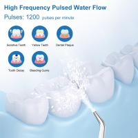Irrigador de chorro oral sin cable profesional para la salud dental grado impermeable