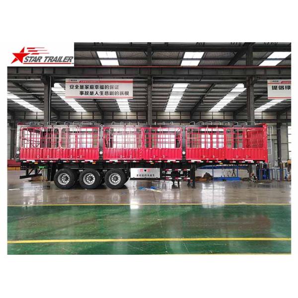 High Strength Front Load Trailer 50T Max Payload High - Tensile Steel Material