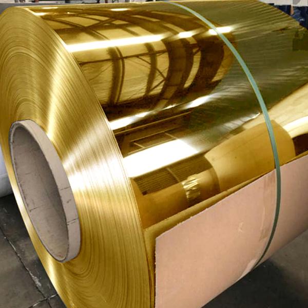 ASTM Width 1000mm C2680 C2600 C2800 Brass Strip / Brass Coil / Brass Foil
