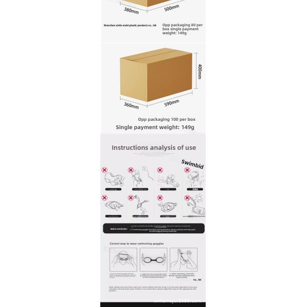 Máscara de snorkel para niños con lentes de PC y paño antivaho, diadema para buceo infantil