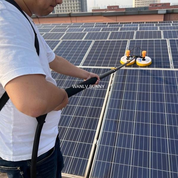 Powerful Brushless Motor Solar Panel Cleaning Machine for Rooftop or Floating Panels