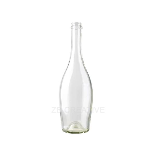750ml Champagne Glass Bottles Champagne Top For Sparkling Wine 700g 3736P