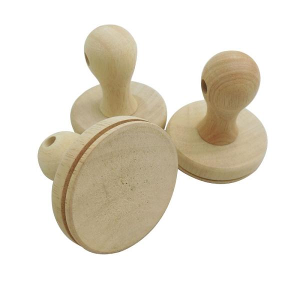 Tarjetas de sello de madera de goma de oficina para hacer libros de recortes