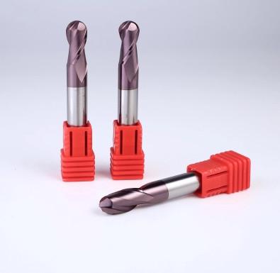 Ultra Grain Carbide Flat Milling Cutter HRC45 Aluminum Cutting End Mills