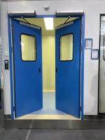 Matériau de la feuille du panneau de porte en acier galvanisé et étanchéité à l'air pour la porte pivotante en aluminium