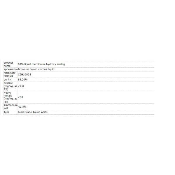 Effective Feed Grade DL-Methionine Cas 583-91-5 Powder and Liquid for Animal Health