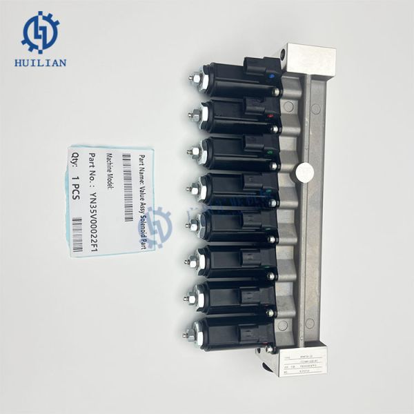 High-Performance Solenoid Valve Assembly YN35V00022F1 for Kobelco Excavator SK Series