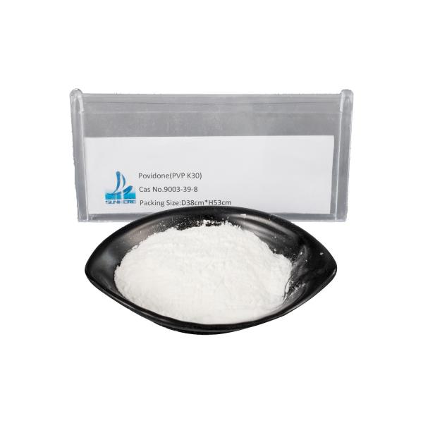Pharmaceutical grade Polyvinylpyrrolidone Pvp K30 CAS No. 9003-39-8 Not Volatile For Products