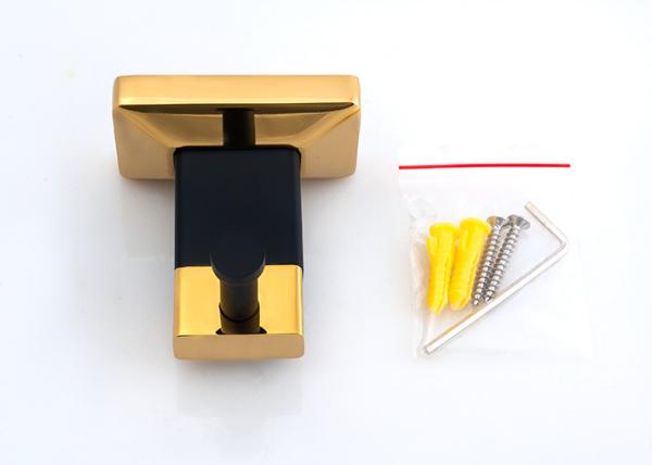 Wall Mounted Bathroom Accessory Decorations Single Robe Hook 330g Lightweight