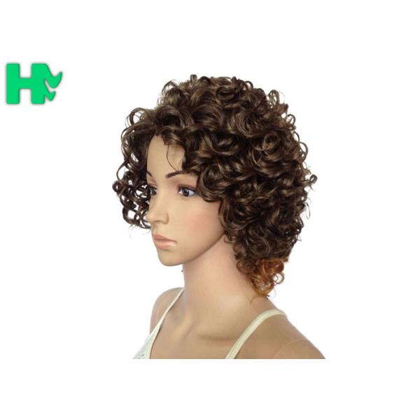 6 inch -36 inch Heat Resistant Short Curly Bob Wigs For Black Women