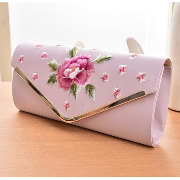 Women's floral embroidery evening bag clutch bag handbag retro national wind 2016 new spring models handbags