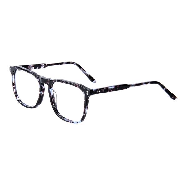 Square Acetate Non Prescription Glasses Optical Frames For Men And Women