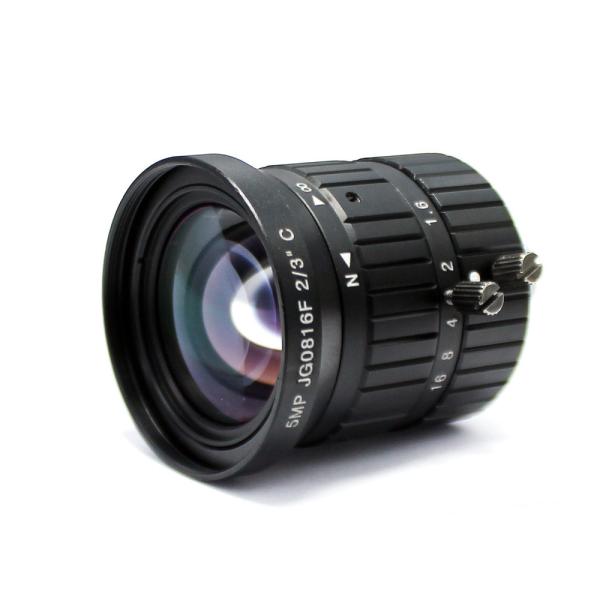 8mm C Mount Lens 2/3 5.0 Megapixel Manual Industrial For Cctv Ip Camera Box