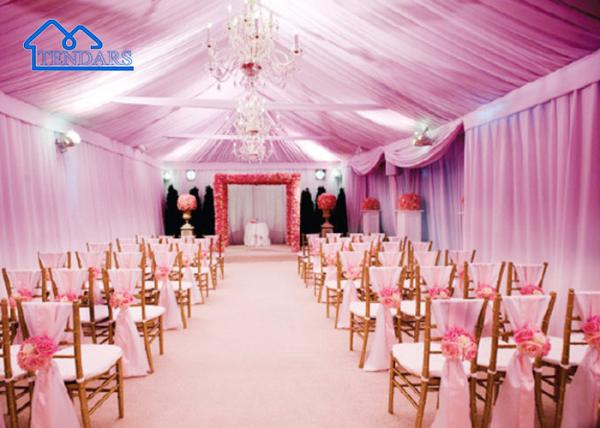 Tendas de casamento ao ar livre de estilo europeu Decoração de grande comprimento para 500 pessoas Tendas de festa West Midlands
