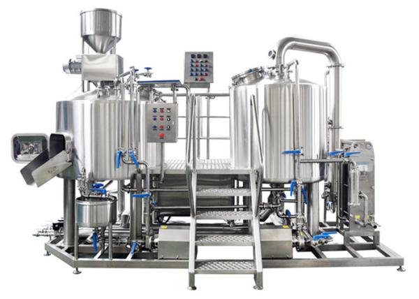 PLC Control Small Brewery Equipment 3BBL Stainless Steel SUS304 Electric Heating