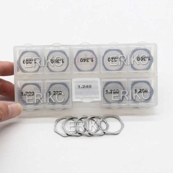 ERIKC B11 Common Rail Lift Adjusting Shim Injector Shims 50 Pieces Nozzle Adjusting Shim For BOS