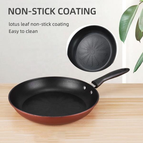 Multifunction Cookware Multi-size Cast Iron Fry Pans Non-stick Coating Frying Pan For Kitchen