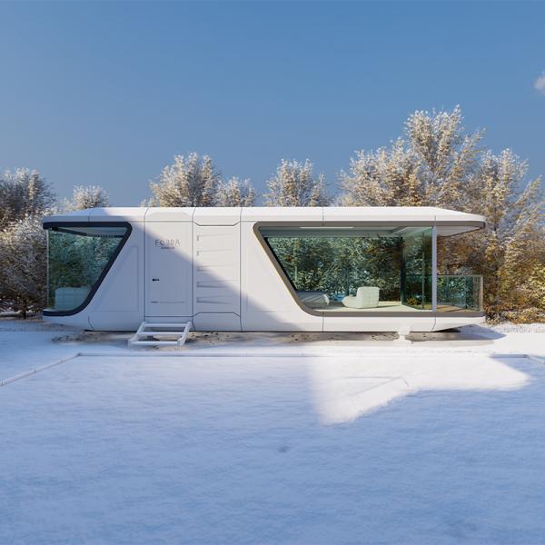 Prefabricated Container Space Capsule Home Soundproof Luxury Bedroom