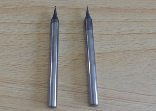 4 Flutes 1.0mm Micro Solid Carbide End Mill AlTiN Coating