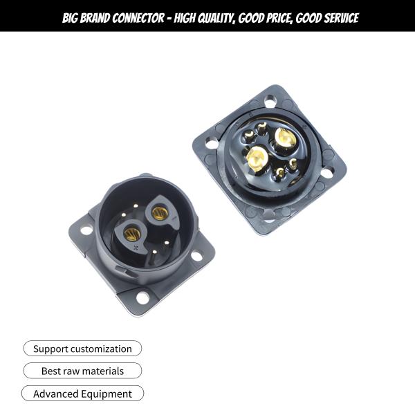 2+4 Pin Electric Scooter Connector IP68 Waterproof Male And Female Wire Connector