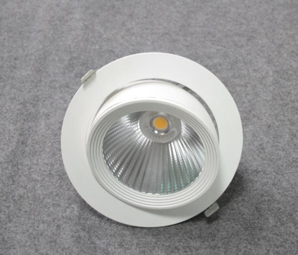 elegant 30w LED COB ceiling downlight with Bridgelux chip rotatable 3000k/4000k/5000k