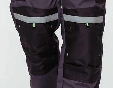 Удобные брюки Биб зимы, срывают устойчивый Биб и связывают прозодежды с отражательной лентой