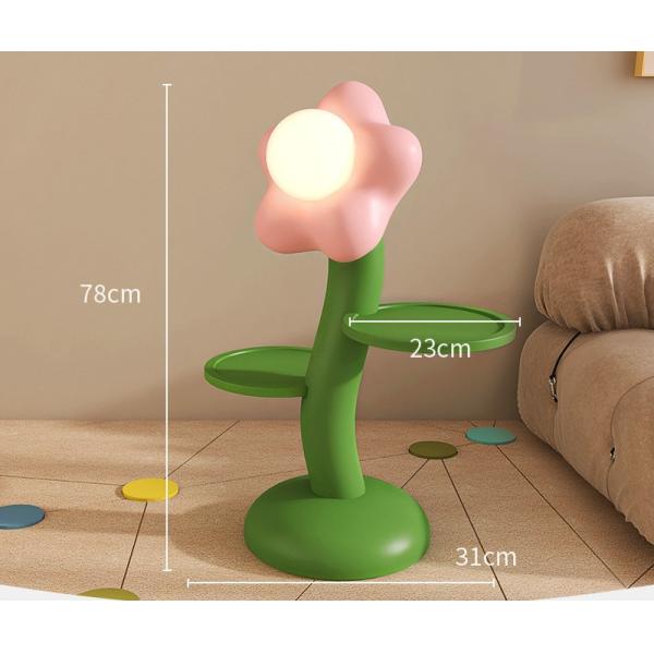 Métiers à la maison mignons de fleur de lampadaire de décoration de salon de chambre à coucher de chevet de bande dessinée créative de veilleuse