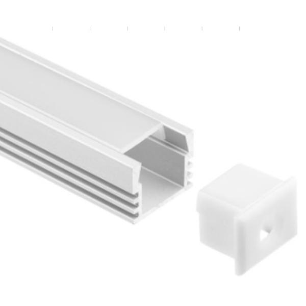 Канал приведенный профиля авиации 6063 алюминиевый канал света прокладки 16 x 12mm