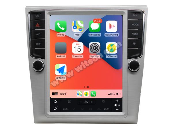 10.4 Screen Tesla Vertical Android Screen For VW Volkswagen Passat 7 B7 NMS VW Magotan 2012-2016 Car Multimedia Stereo GPS Carplay Player