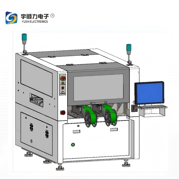 High Precision Fully Automatic Labeling Machine for SMT Production Line
