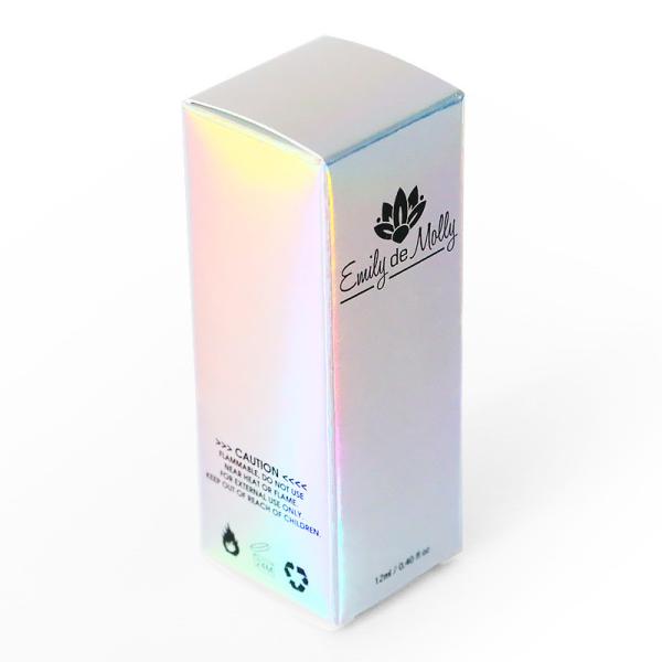 Holograms Paper Boxes Laser Paper Case Cartons Gift Box Customized Holographic Makeup Bottle Paper Box Manufacturers