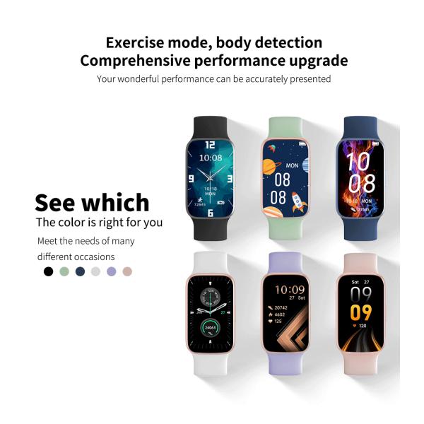 BT4.0 140mA Fitness Tracker Smartwatch Sedentary Call Alert Smartwatch