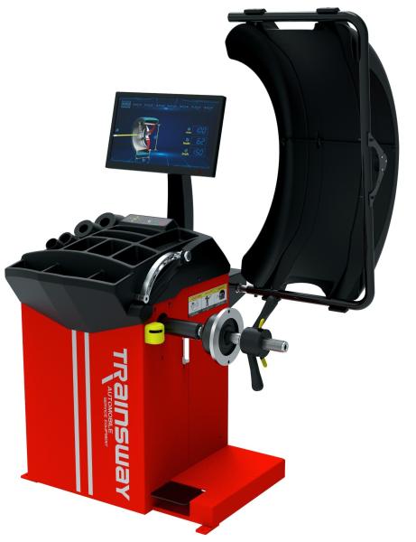 Trainsway Zh855L CE Approved Wheel Balancing Machine for Small Size Wheel Function
