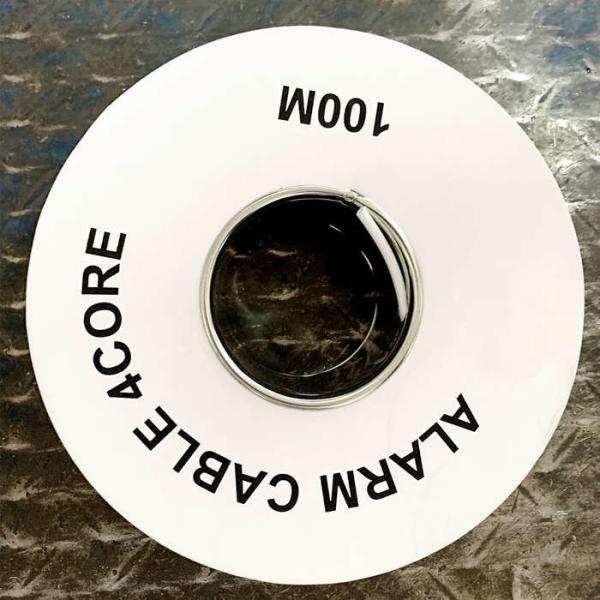 Controle de cobre desencapado macio do ² do sistema de alarme de incêndio 4C de Alarm Cable For do assaltante 0.22mm
