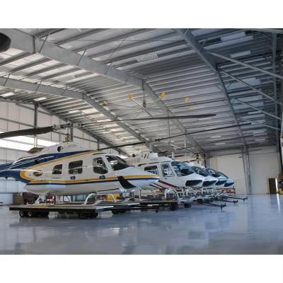 Ginásio Estrutura de aço modular pré-fabricada Hangar de aeronaves Estilo de design industrial