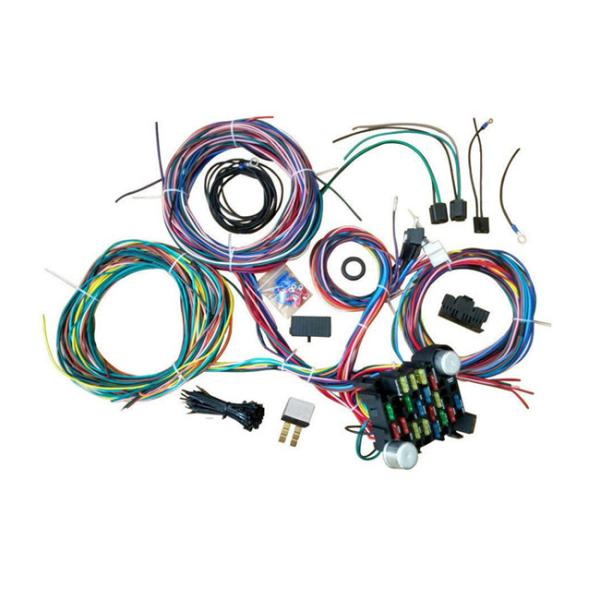 Universal Automotive Wiring Harness Hot Rod 12 Circuit Wiring Harness 0.5/0.8mm Pitch