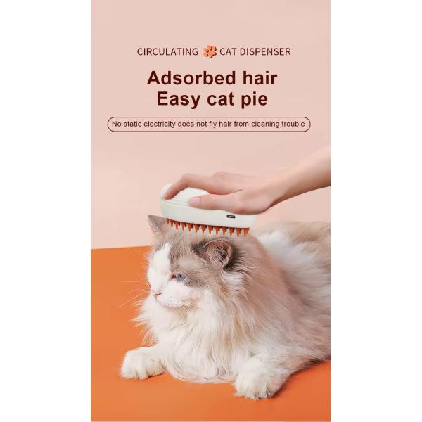 Pet Spray Comb Electric Cat And Dog Comb One-click Spray Anti-flying Hair To Remove Floating Comb Pet Supplies